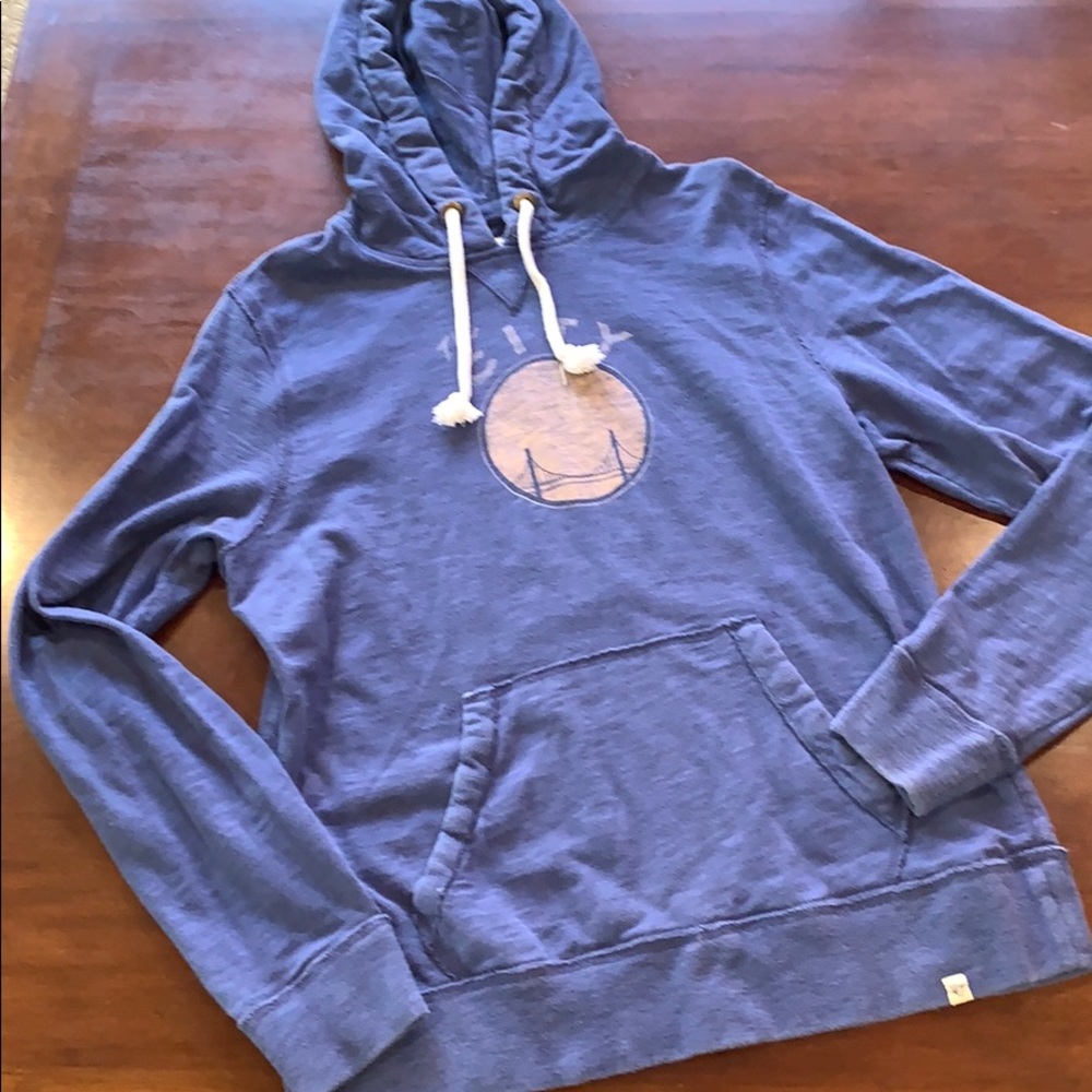 Heathered blue GSW the city sweatshirt hoodie